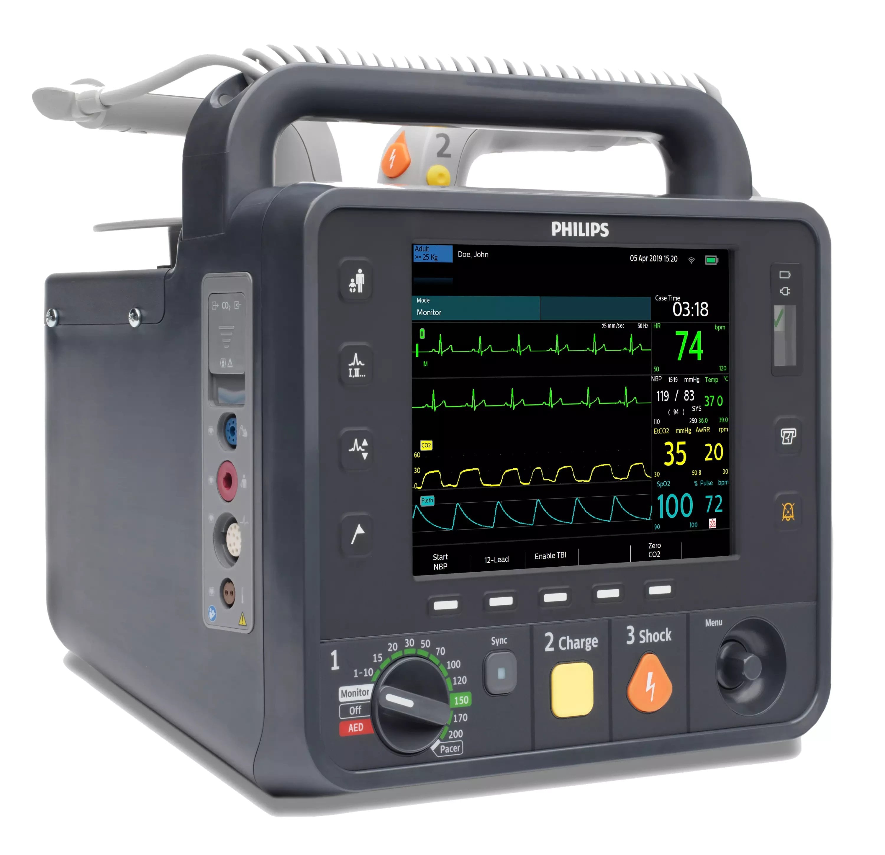 Desfibrilador/Monitor Philips HeartStart INTREPID